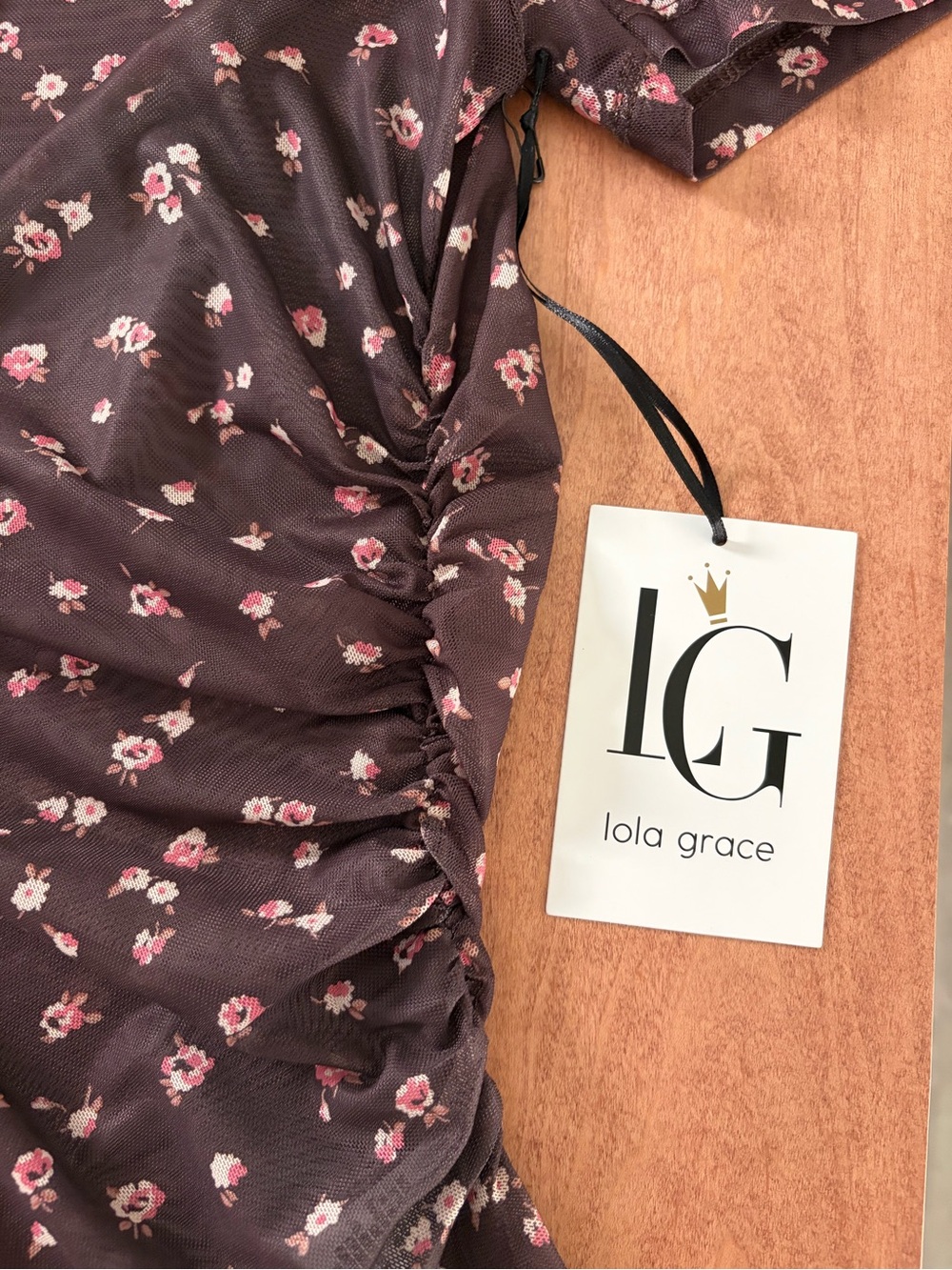 NWT Lola Grace mesh top